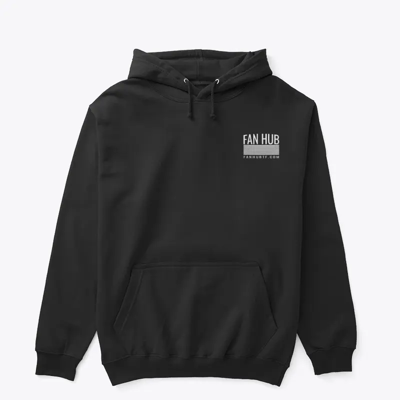 Fan Hub Pullover Hoodie | Black